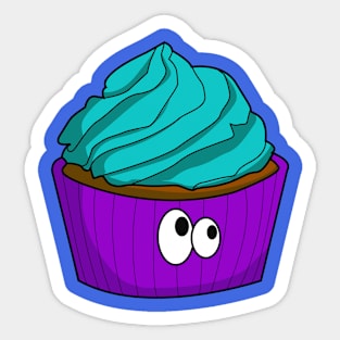 Gary the Cupcake Sticker